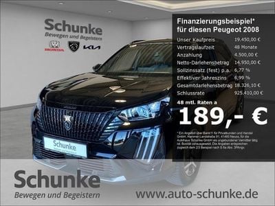 Gebraucht Peugeot 2008 Allure 131 PS (96 kW) 2023 Schwarz SUV