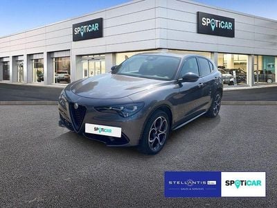 Grau Gebraucht 2024 Alfa Romeo Stelvio Veloce SUV | 35.998 € (Guter Preis)