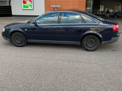 gebraucht Audi A6 Limousine (Benzin) dunkelblau