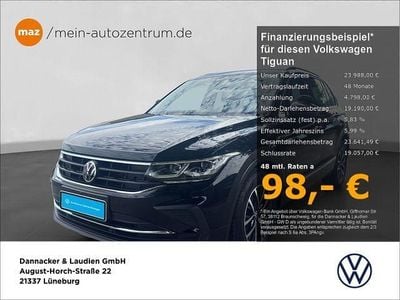 Gebraucht VW Tiguan Life 150 PS (110 kW) 2023 Deep black perl. SUV