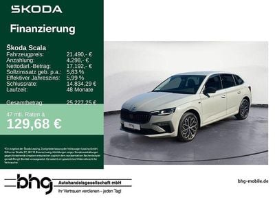 Gebraucht Skoda Scala Drive 116 PS (85 kW) 2024 Grau Kleinwagen