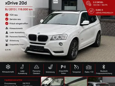 Gebraucht BMW X3 xLine 184 PS (135 kW) 2013 Weiß SUV
