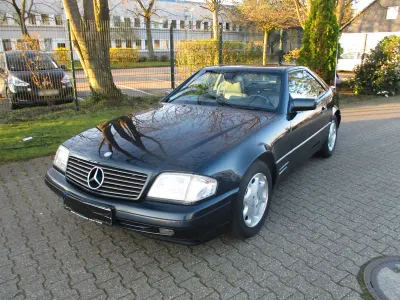 Gebraucht Mercedes SL280 193 PS (141 kW) 1997 Schwarz Cabrio