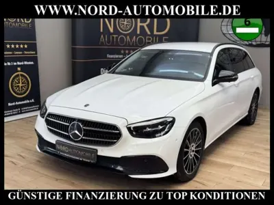 Brugt Mercedes E220 Night 200 HK (147 kW) 2022 Hvid Stationcar