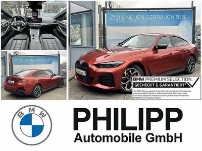 Sunset orange Gebraucht 2024 BMW i4 M Sport Limousine | 55.740 € (Fairer Preis)