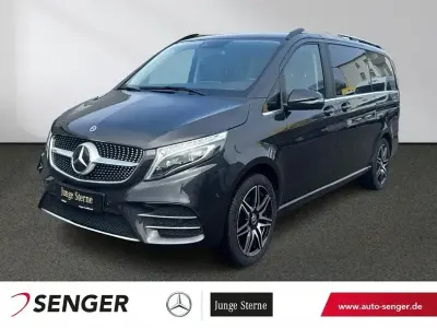 Begagnad Mercedes V300 Exclusive 237 HK (174 kW) 2022 Grå Minibuss