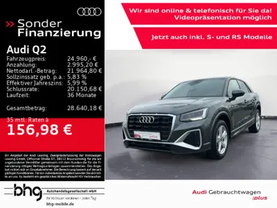Gebraucht Audi Q2 S-Line 116 PS (85 kW) 2025 Grau SUV