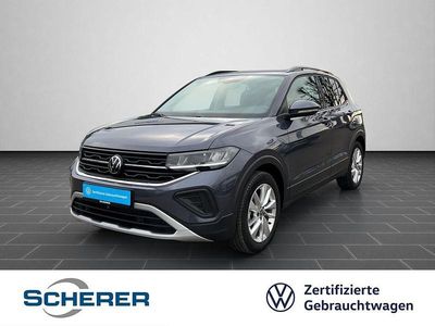 Gebraucht VW T-Cross Life 95 PS (69 kW) 2025 Rauchgrau metallic (metallic) SUV