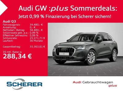 Gebraucht Audi Q3 Ambiente 150 PS (110 kW) 2025 Chronosgrau metallic (metallic) SUV