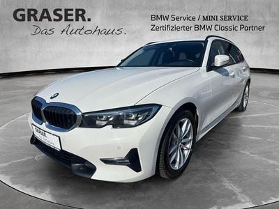 Usata BMW 320 Sport Line 190 CV (139 kW) 2021 Bianco Station wagon