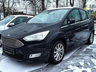 Schwarz Gebraucht 2017 Ford C-MAX Titanium Van / Kleinbus | 7.490 € (Guter Preis)