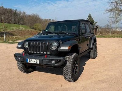 Gebraucht Jeep Wrangler Rubicon 284 PS (208 kW) 2020 Schwarz SUV
