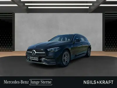 Gebraucht Mercedes C300e AMG 197 PS (144 kW) 2025 Metalliclack obsidianschwarz Kombi