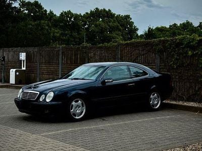 Blau Gebraucht 2000 Mercedes CLK230 Elegance Coupé | 2.500 € (Superpreis)