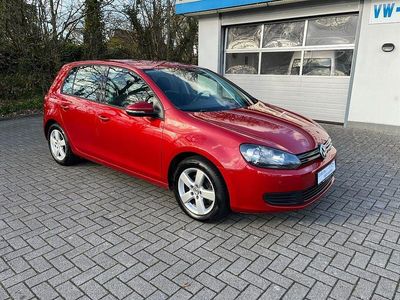 Gebraucht VW Golf VI Comfortline 80 PS (58 kW) 2010 Rot Kleinwagen