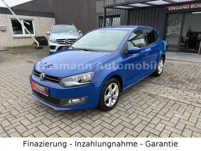 Gebraucht VW Polo Comfortline 120 PS (88 kW) 2012 Blau Kleinwagen
