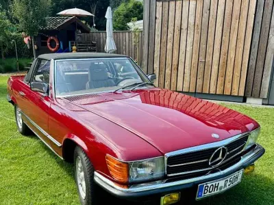 Gebraucht Mercedes SL280 185 PS (136 kW) 1979 Rot Cabrio
