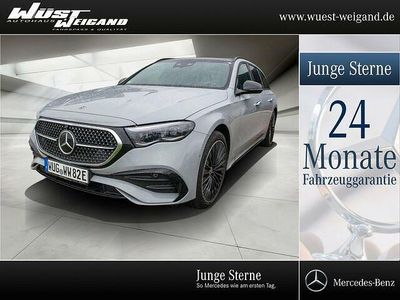 Gebraucht Mercedes E300 AMG line 313 PS (230 kW) 2024 Manufaktur alpingrau uni Kombi