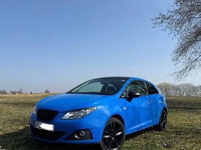 Gebraucht Seat Ibiza SC 86 PS (63 kW) 2009 Blau Kleinwagen