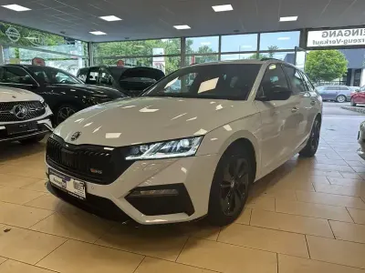 Gebraucht Skoda Octavia RS 245 PS (180 kW) 2022 Weiß Kombi
