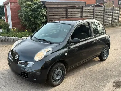 Gebraucht Nissan Micra 65 PS (47 kW) 2008 Schwarz Coupé