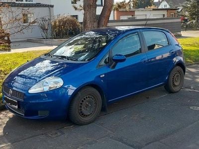 Gebraucht Fiat Grande Punto 95 PS (69 kW) 2009 Blau Kleinwagen