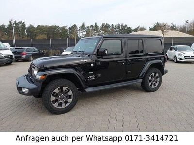 Gebraucht Jeep Wrangler Sahara 200 PS (147 kW) 2019 Schwarz SUV