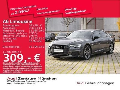 Gebraucht Audi A6 Advanced 367 PS (269 kW) 2022 Grau Limousine