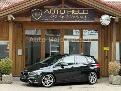 Gebraucht BMW 218 Active Tourer Sport Line 150 PS (110 kW) 2015 Schwarz Van / Kleinbus