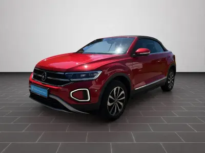 Gebraucht VW T-Roc IQ Drive 150 PS (110 kW) 2023 Kings red metallic schwarz (metallic) SUV
