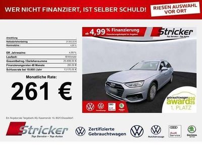 Gebraucht Audi A4 Design 150 PS (110 kW) 2021 Florettsilber metallic Kombi