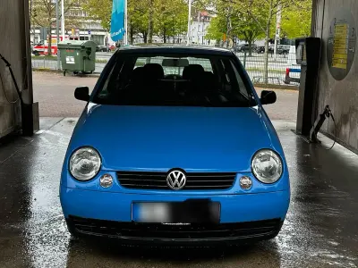 Gebraucht VW Lupo Basis 55 PS (40 kW) 2001 Blau Kleinwagen