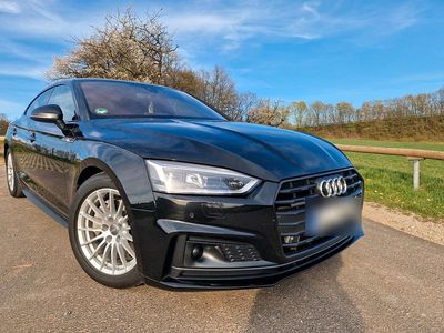 Używany Audi A5 Sportback S-Line 190 KM (139 kW) 2019 Czarny Hatchback