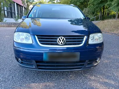 Gebraucht VW Touran 116 PS (85 kW) 2004 Blau Van / Kleinbus