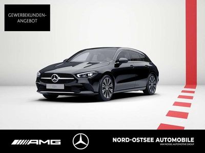 Gebraucht Mercedes CLA250e Shooting Brake Progressive 160 PS (117 kW) 2021 Unilack nachtschwarz Kombi