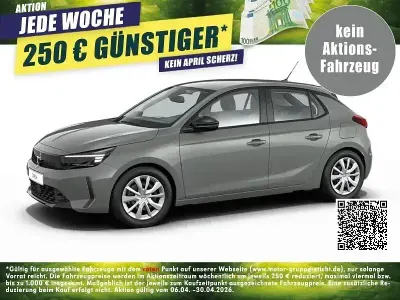 Neu Opel Corsa Edition 101 PS (74 kW) 2025 Grau Limousine