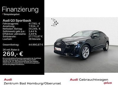 Usata Audi Q3 Sportback S-Line 150 CV (110 kW) 2025 Nero SUV