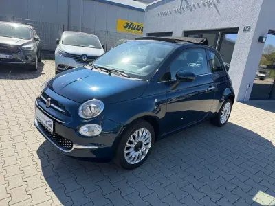 Usata Fiat 500C Lounge 69 CV (50 kW) 2018 Blu Cabrio