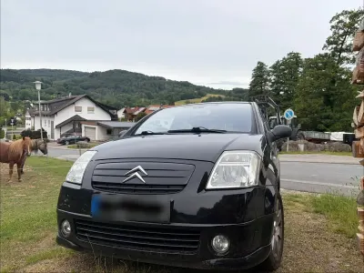 Gebraucht Citroën C2 VTR Sport 71 PS (52 kW) 2003 Schwarz Kleinwagen