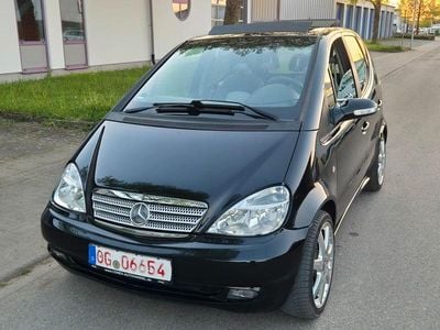 Second-hand Mercedes A210 AMG line 140 CP (102 kW) 2003 Negru Monovolum