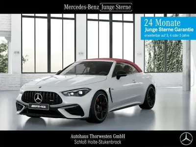 Gebraucht Mercedes CLE53 AMG Premium Plus 449 PS (330 kW) 2025 Manufaktur opalithweiß bright Cabrio