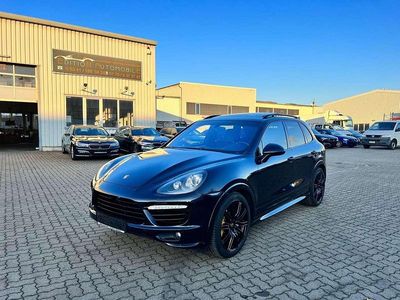 Gebraucht Porsche Cayenne Turbo 549 PS (403 kW) 2013 Tiefschwarzmetallic SUV