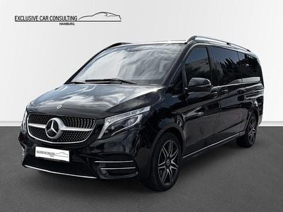 Gebraucht Mercedes V250 AMG line 190 PS (139 kW) 2022 Obsidianschwarz metallic Van / Kleinbus