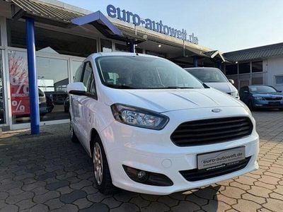 Gebraucht Ford Tourneo Courier 101 PS (74 kW) 2017 Weiß Van / Kleinbus