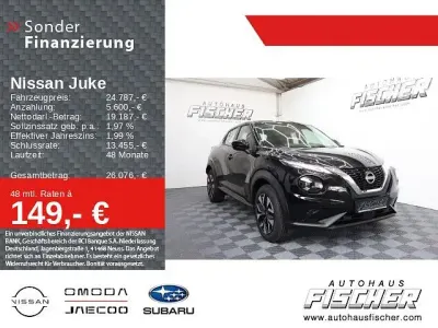 Gebraucht Nissan Juke Acenta 114 PS (83 kW) 2025 Schwarz SUV