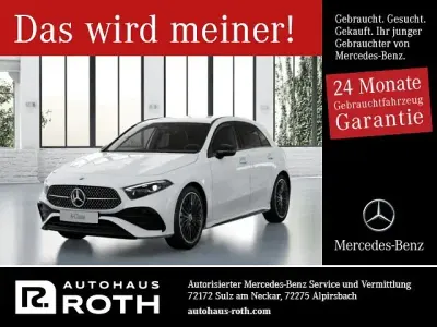 Gebraucht Mercedes A200 AMG 163 PS (119 kW) 2025 Polarweiß uni Limousine