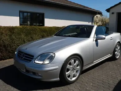 Brugt Mercedes SLK320 218 HK (160 kW) 2004 Sølv Cabriolet