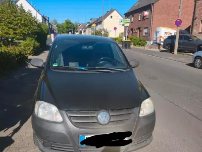Gebraucht VW Fox 70 PS (51 kW) 2006 Schwarz Kleinwagen