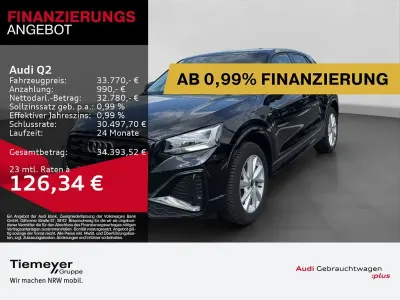 Gebraucht Audi Q2 S-Line 190 PS (139 kW) 2025 Schwarz SUV