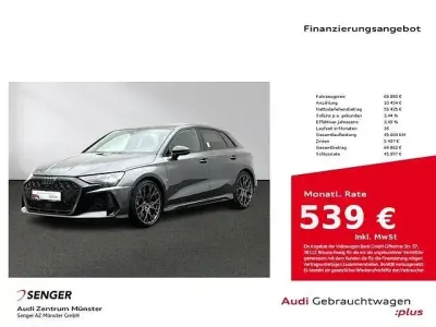 Brugt Audi RS3 Sportback Ambiente 400 HK (294 kW) 2025 Grå Hatchback